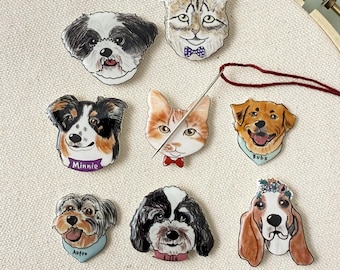 Aangepaste huisdier naaldminder gepersonaliseerde hond kat naaldhouder naaihouder tool borduurwerk quilten cadeau voor hobbyliefhebbers werkruimte organisator