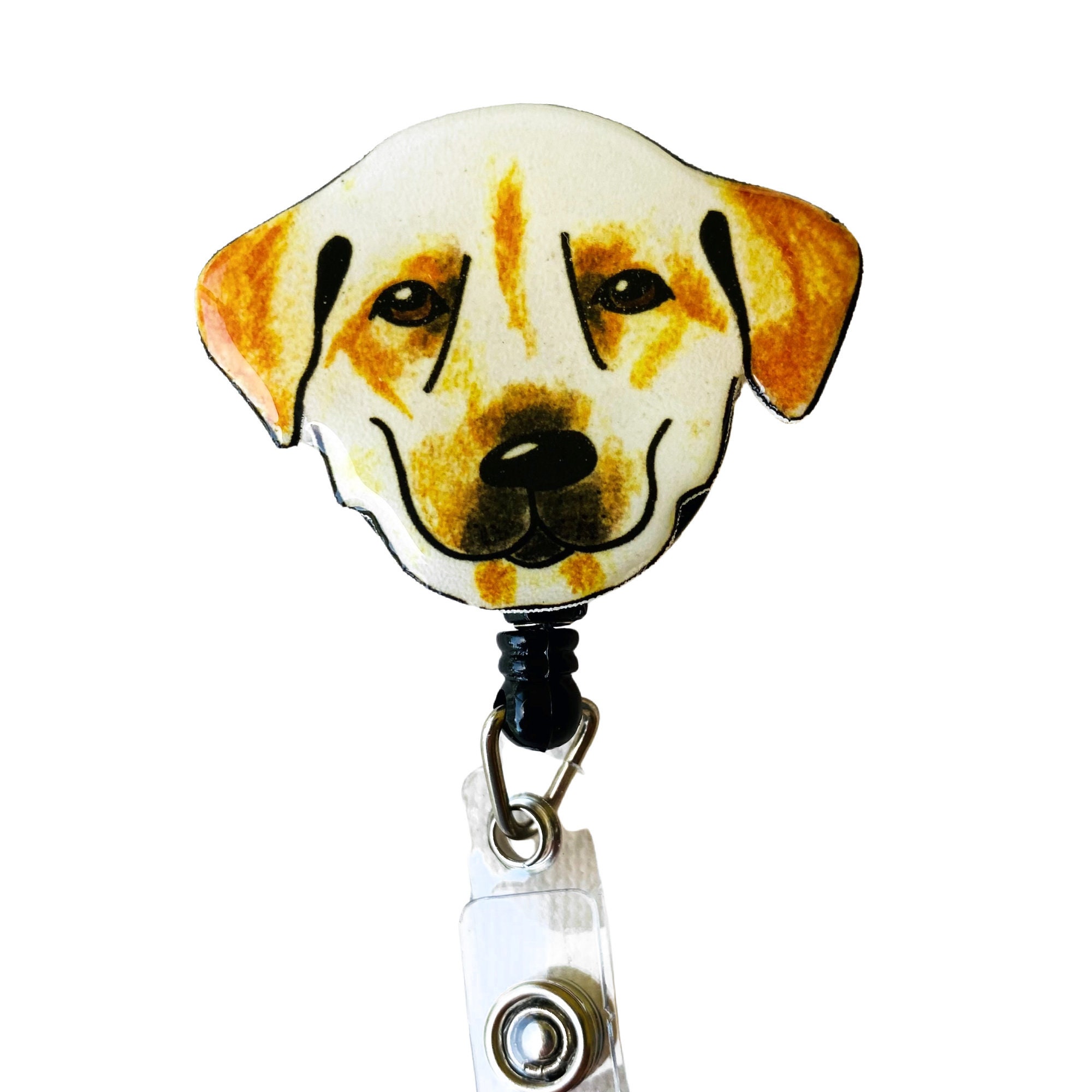 Labrador badge reel gift gift for lab lovers nurses gift Etsy