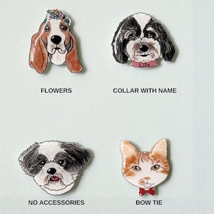 Custom Pet Needle Minder Personalized Dog Cat Needle Holder Sewing Keeper Tool Embroidery Quilting Gift for Hobby Lovers Workspace Organizer image 11