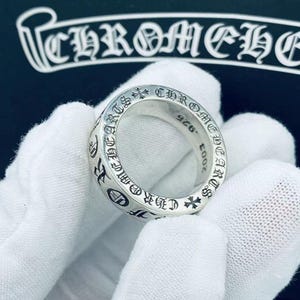 Chromehearts Cemetery Ring - Etsy Canada