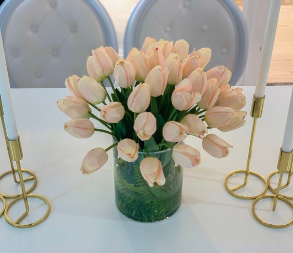 Composizioni Floreali Di Tulipani Da 5 Pezzi, Fiori Artificiali In Pu  Testurizzati Realistici, Regalo Di San Valentino, Adatti Per La Decorazione  Floreale Del Tavolo Da Pranzo Di Casa Moderna E Decorazioni Floreali