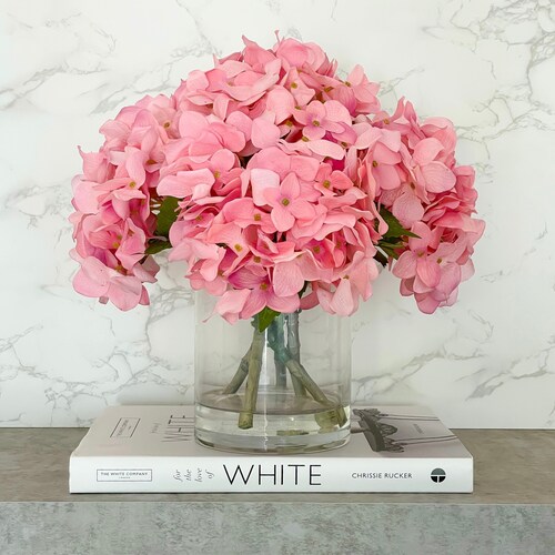 Image of Pink beauty hydrangea in vase