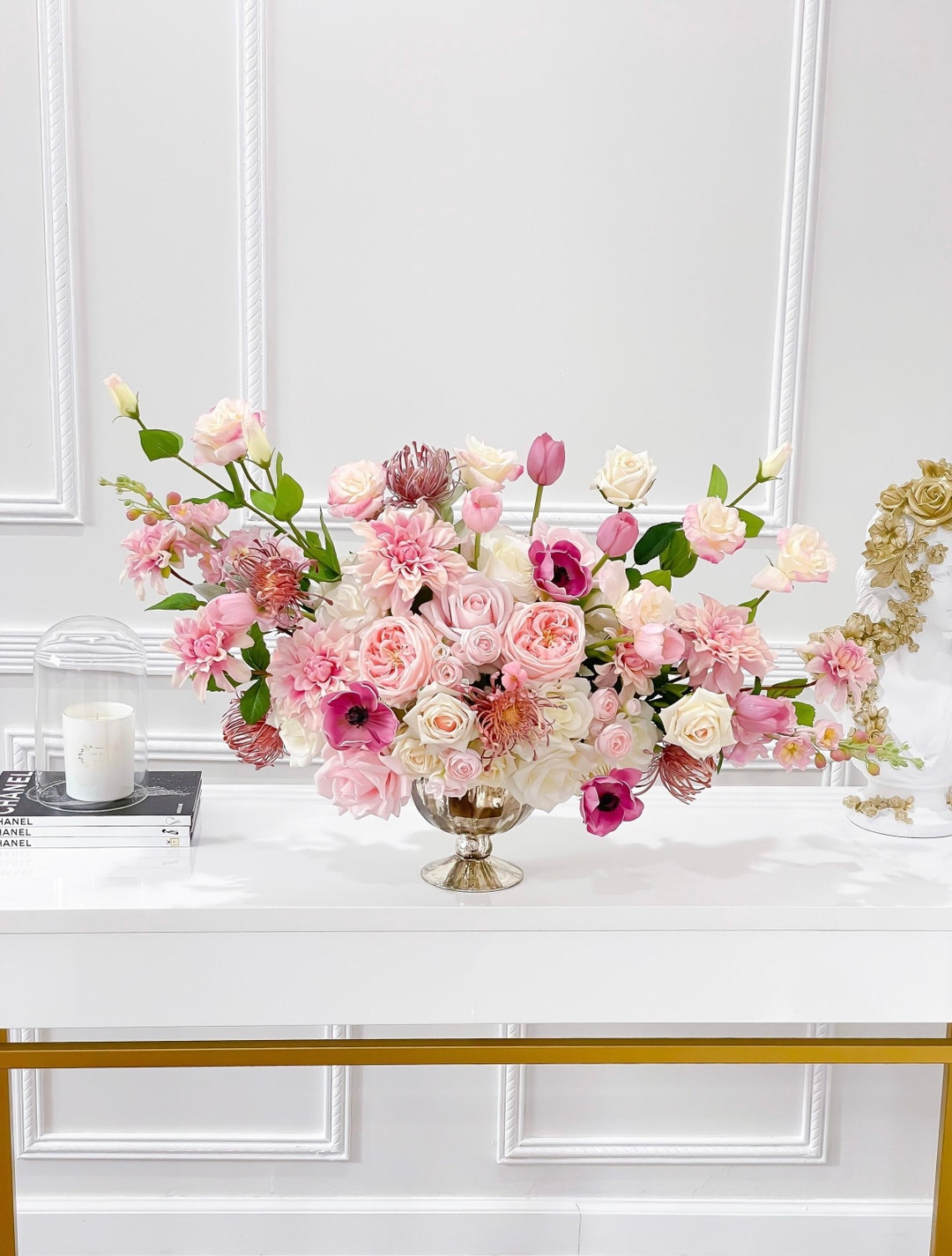 Society6 ケース Moroccan Floral Lattice Arrangement in Pinks il_1080xN.3846430824_j3hr.jpg