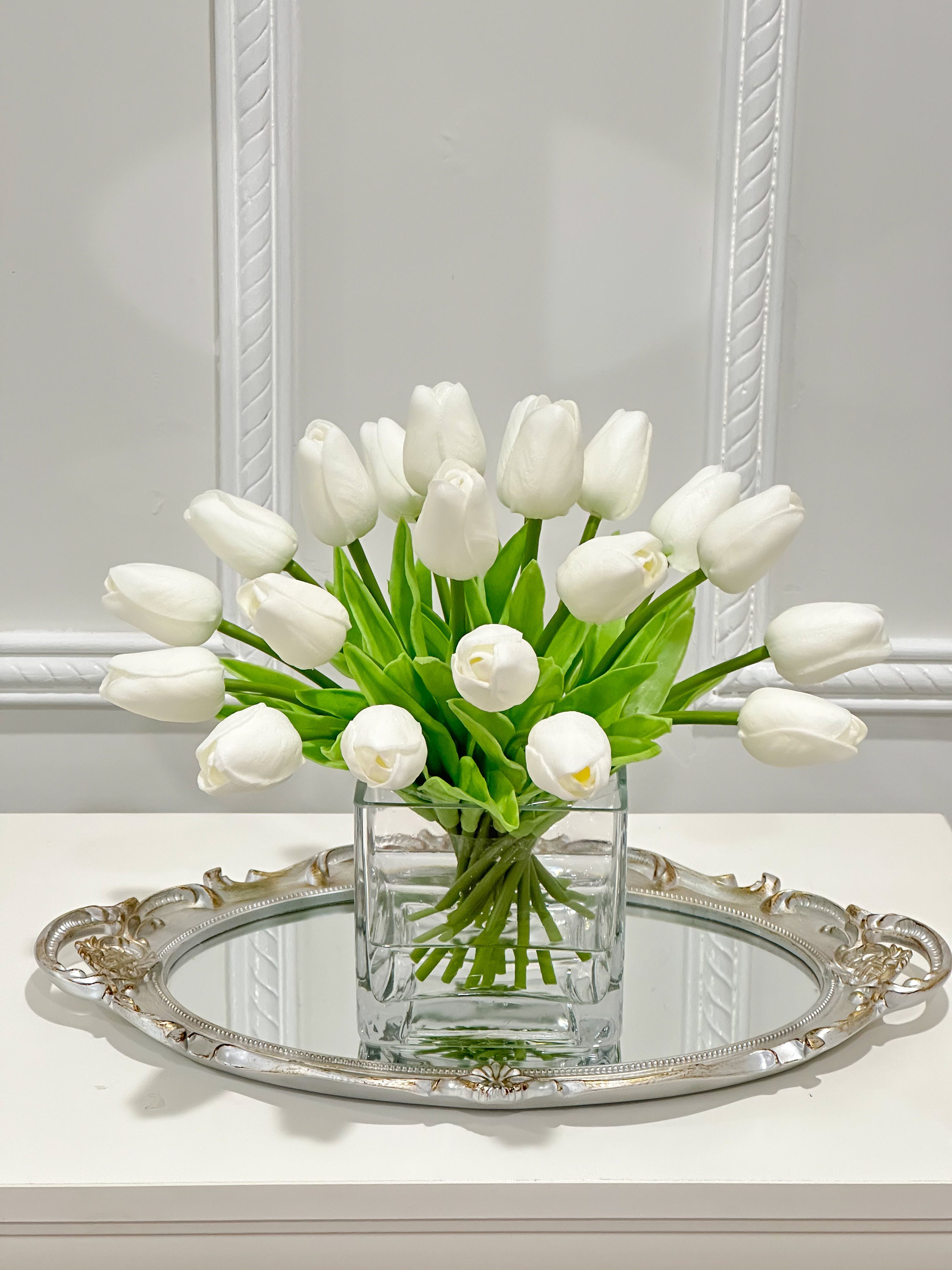 Tulipani Artificiali Real Touch, Fiori Artificiali Di Lusso E Fiori