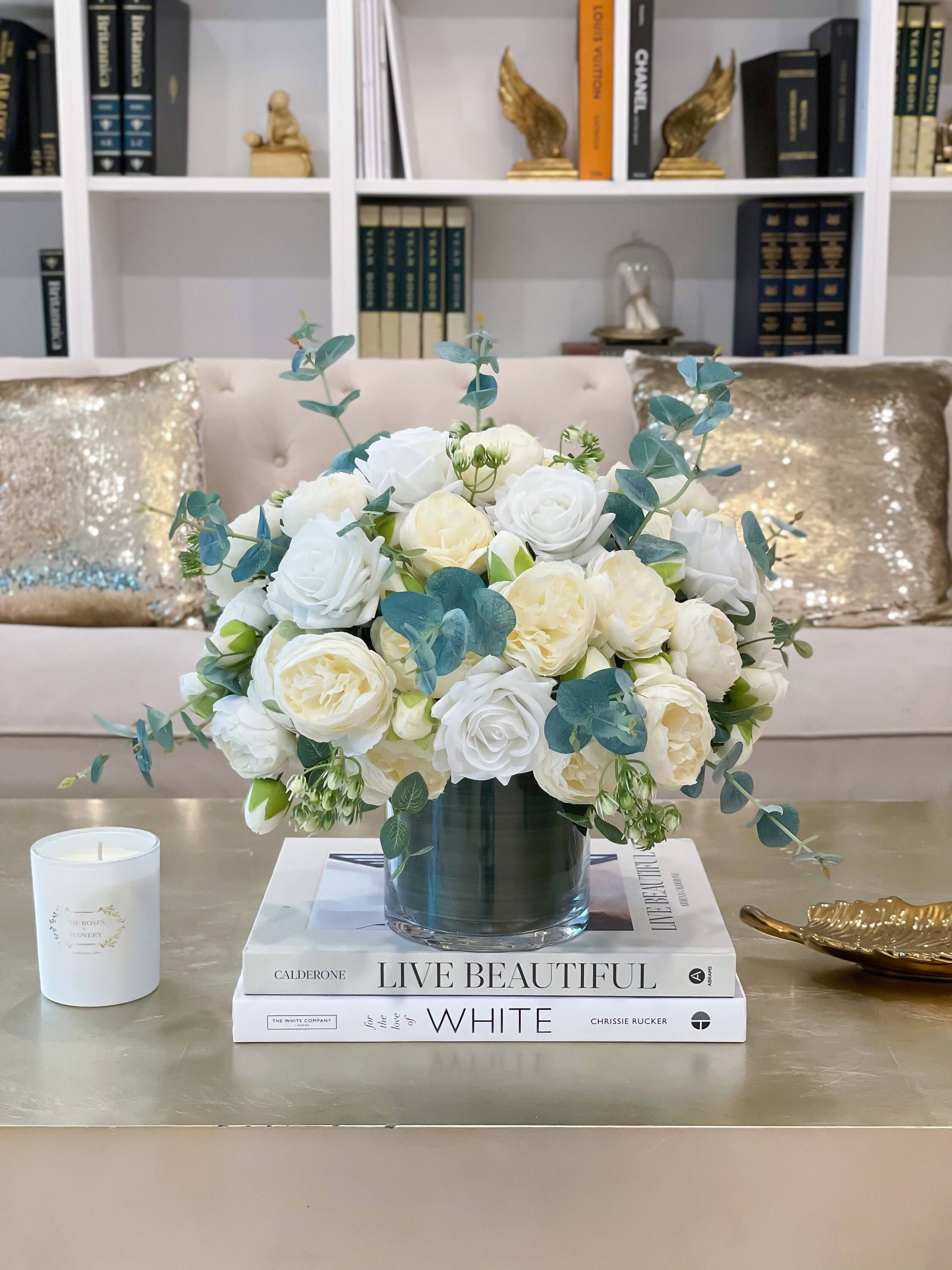 N/A セラミック花瓶インクスタイル花瓶デスクの装飾花の花の配置造花