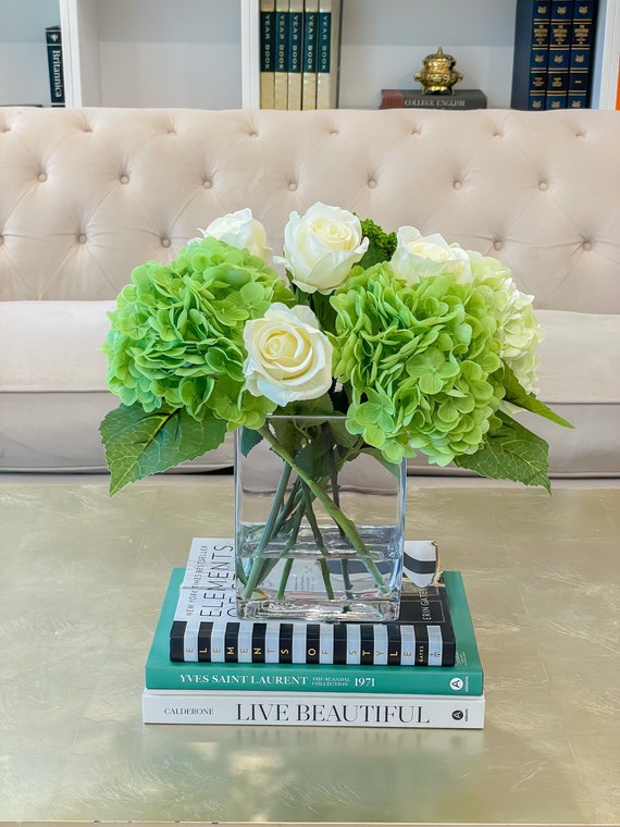 N&T NIETING - Flores Artificiales A Granel, 10 Ramo De Flores Falsas De Gypsophila Azul, Tacto Real, Arreglo De Aliento Para Bebés, Bodas, Fiestas Florales, Centros De Mesa, Decoración Del Hogar