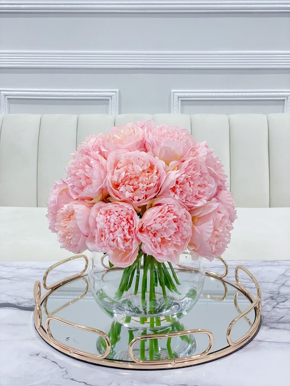 Wedding Car Decoration Home Party Artificial Flower Kit Romantic Fake Rose  Peony