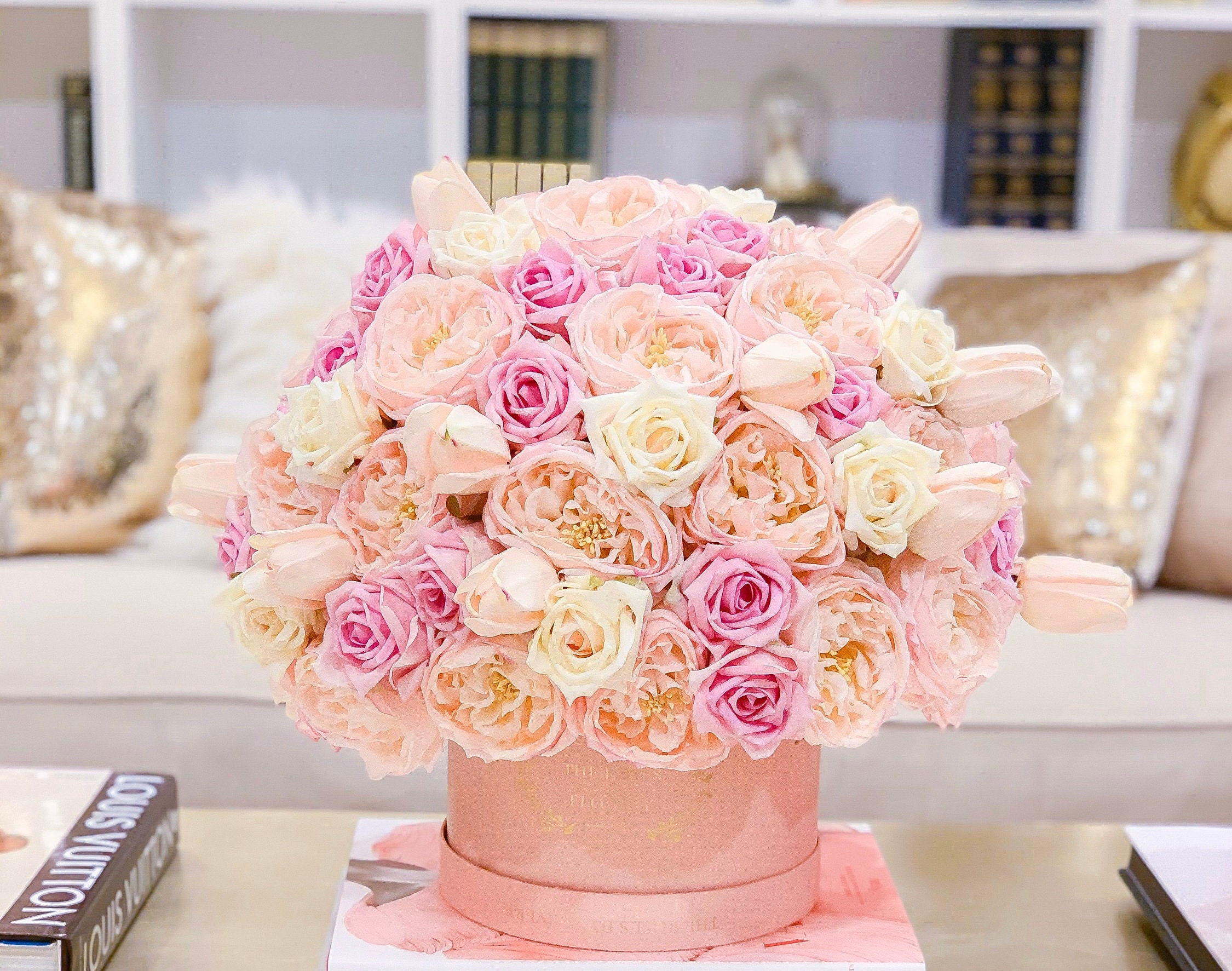 louis vuitton roses bouquet