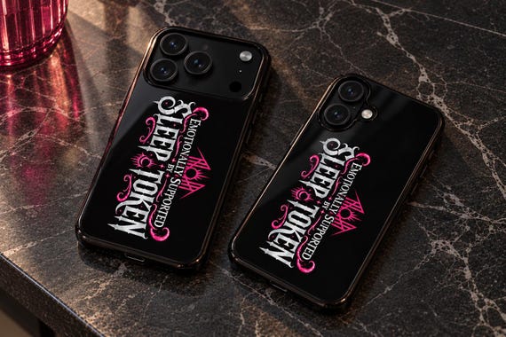 Emotionally Supported by Sleep Token iPhone Case | Multiple Models Available