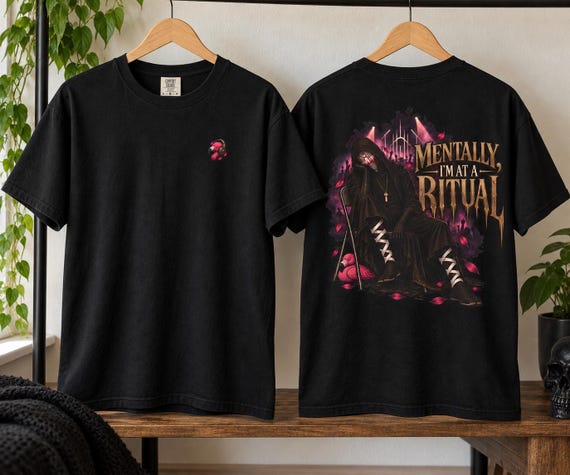 Sleep Token Ritual Shirt | Vessel Fan Tee | Gothic Metal Concert T-Shirt