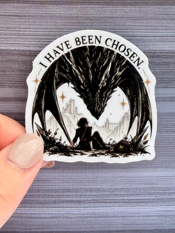 Threshing Day | I Have Been Chosen Sticker | Violet & Tairn Fourth Wing Art