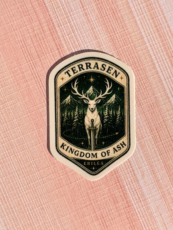 Terrasen Postage Stamp Sticker | TOG Sticker | Kingdom of Ash Erilea Inspired | SJM Inspired Bookish Fantasy Sticker