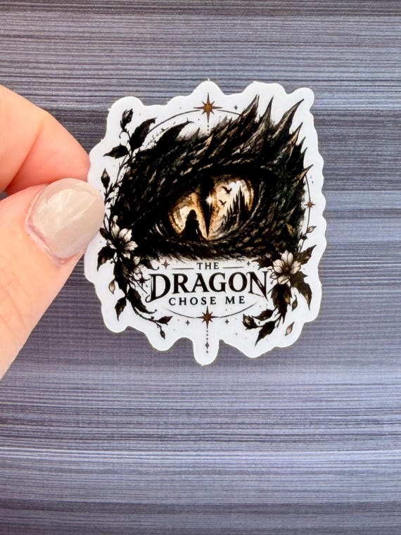Threshing Day | The Dragon Chose Me Sticker | Fourth Wing Empyrean Series