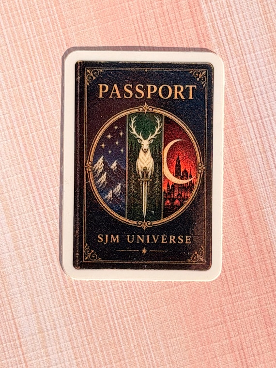 SJM Universe Passport Sticker | Maasverse Fantasy Bookish Sticker