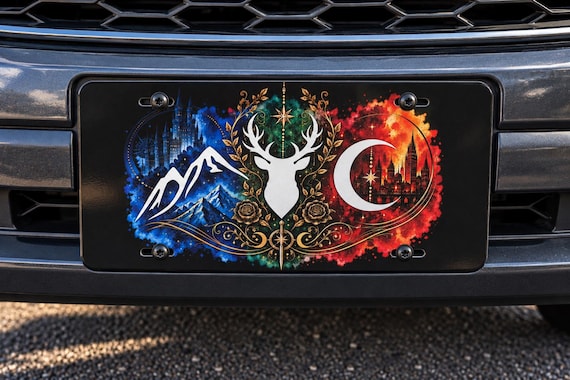 Maas World Car Vanity Plate | ACOTAR - TOG - CC