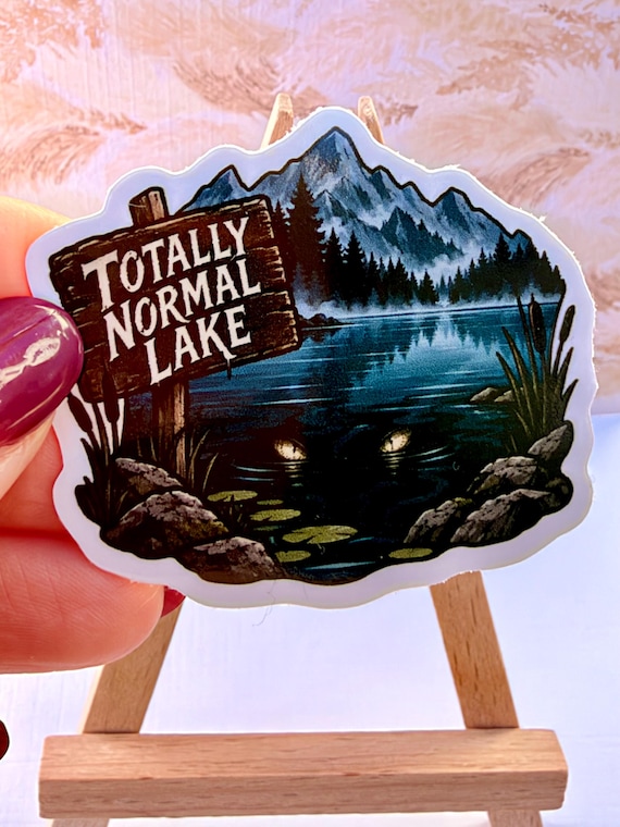 Totally Normal Lake Sticker | Koschei's Lake | ACOSH ACOTAR Sticker