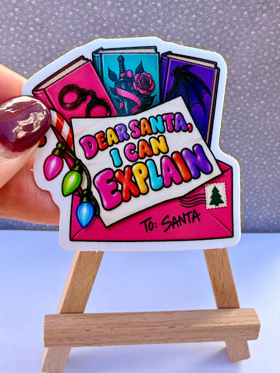 I Can Explain Sticker | Holiday Reader Sticker