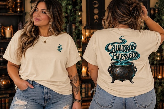 ACOTAR Inspired Cauldron Blessed Shirt | Multiple Colors and Sizes