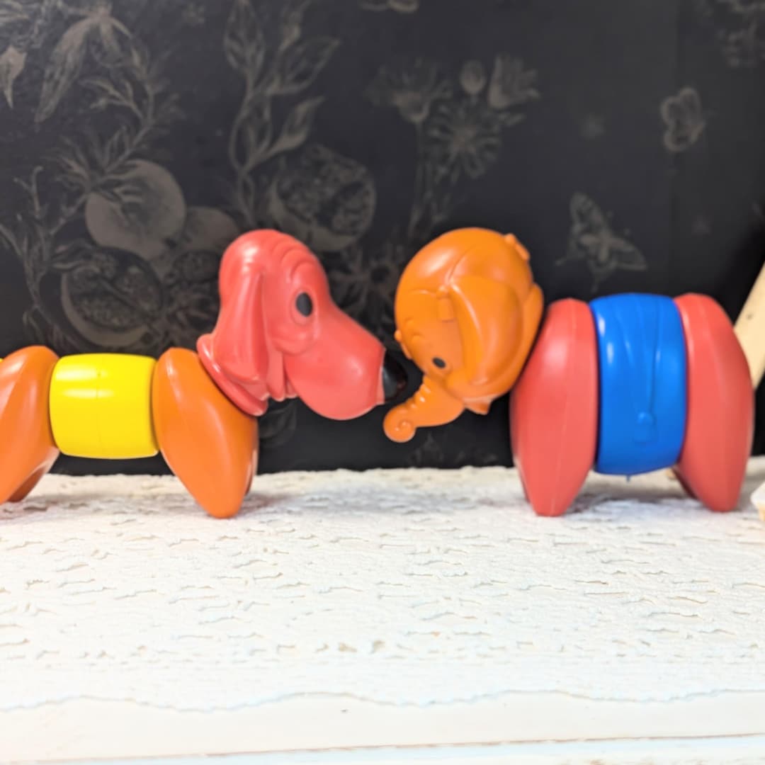 Vintage Tupperware Zoo It Yourself Interchangeable Parts, Dog, Elephant ...