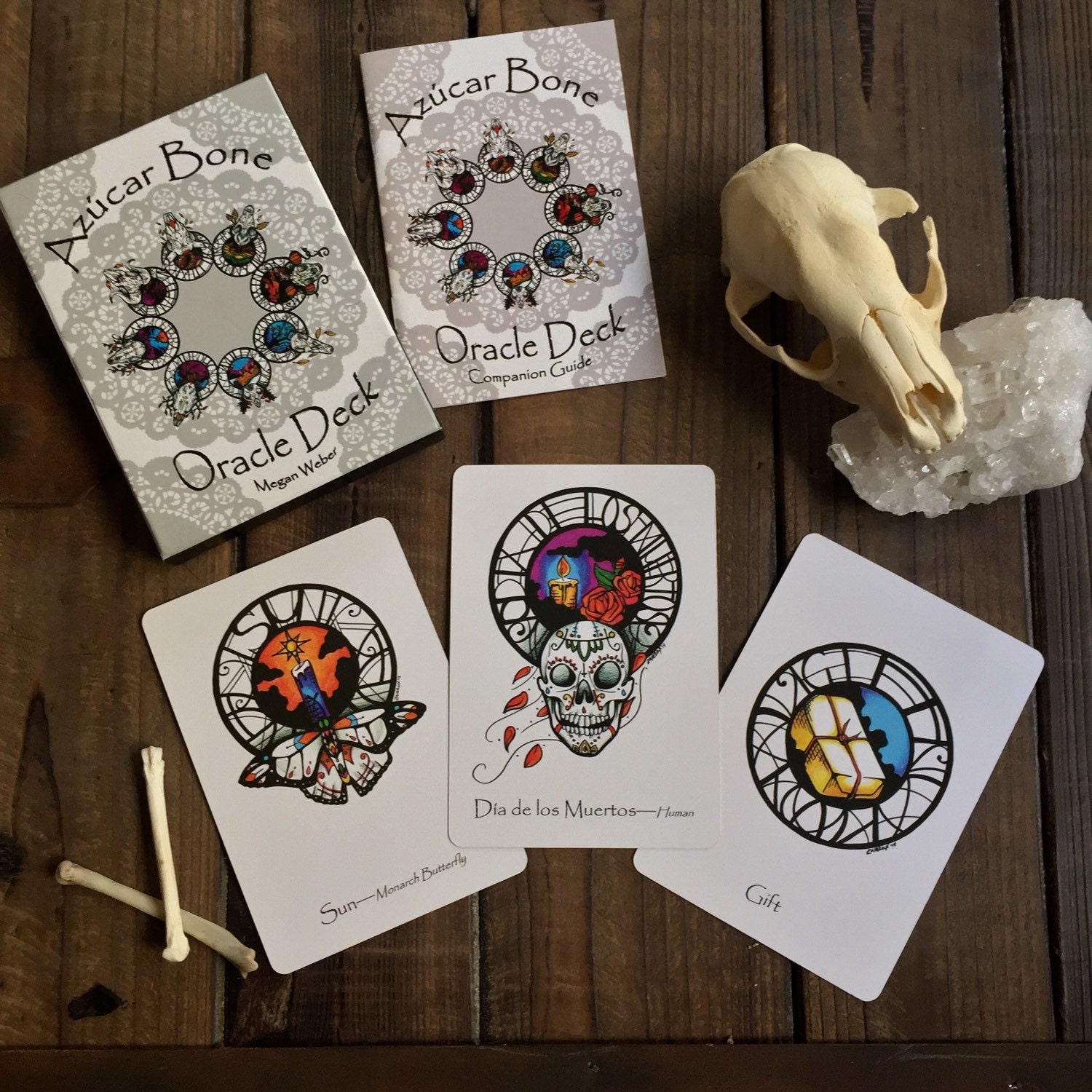 Azúcar Bone Oracle Deck with Companion Book - First Edition