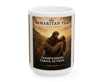 Samaritan Tea™ Jericho Collection No. 2 Mug — Compelled to Respond | 11 oz or 15 oz