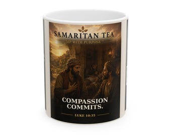 Samaritan Tea™ Jericho Collection No. 5 Mug — Promise to Return | 11 oz or 15 oz