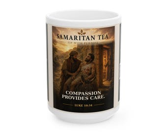 Samaritan Tea™ Jericho Collection No. 3 Mug — Restoring Dignity | 11 oz or 15 oz