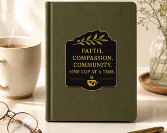 Heritage Collection No. 01E Die-Cut Vinyl Sticker — Faith, Compassion & Community