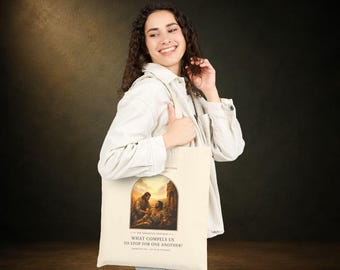 Jericho Collection No. 1 Book Tote — What Compels Us to Stop?