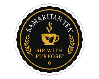 Samaritan Tea Heritage No. 01C - Heritage Seal Die-Cut Sticker
