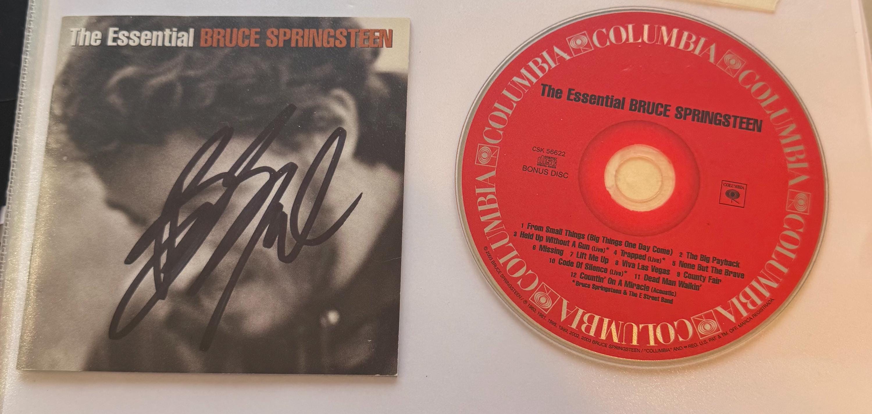 Bruce springsteen signed - Etsy 日本