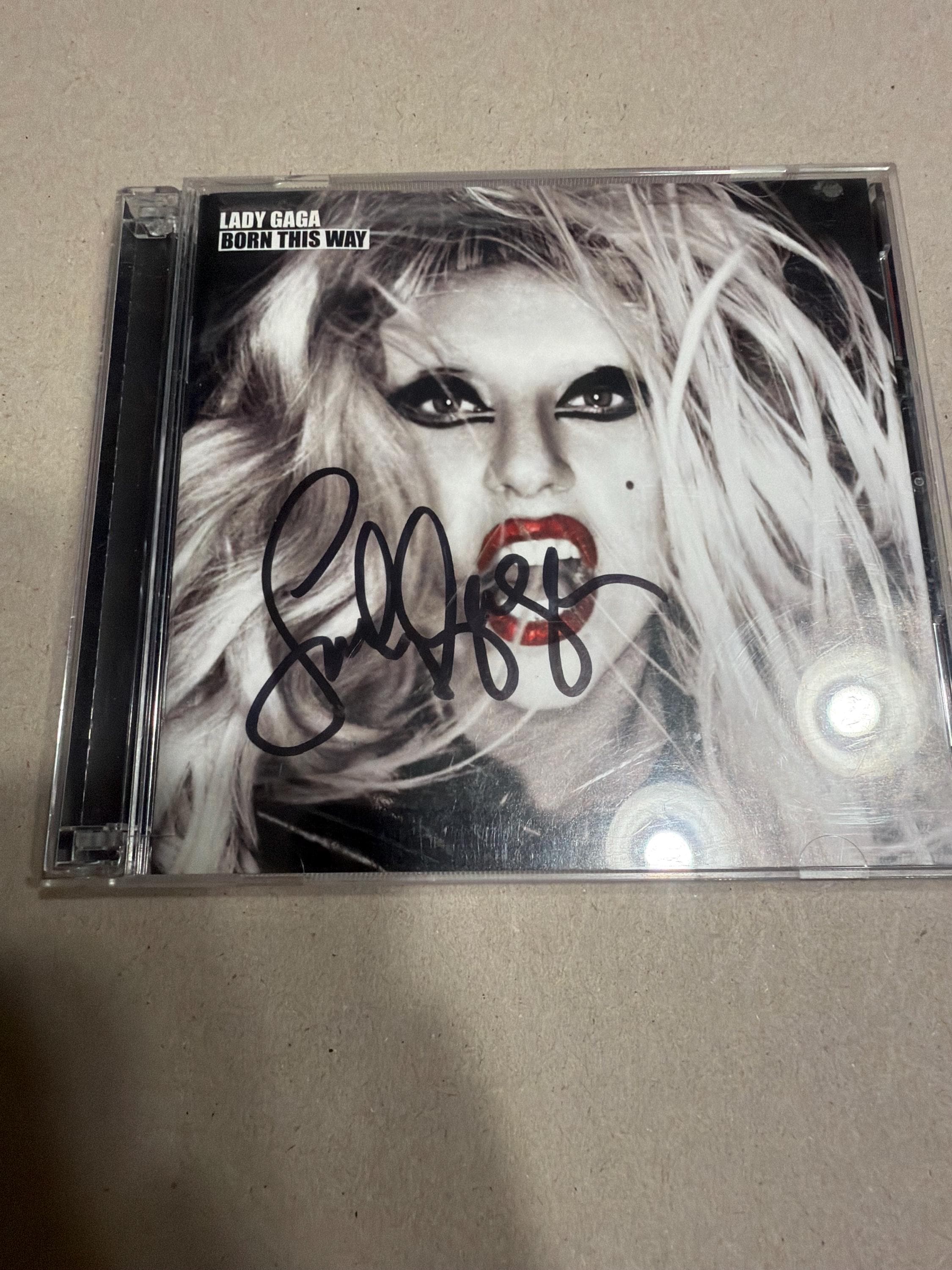 Lady Gaga Autographed - Etsy