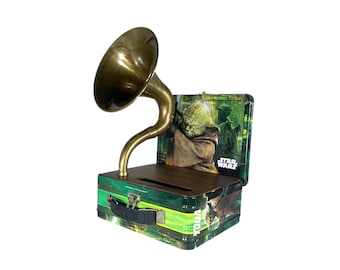 2010 Star Wars LunchBox Phone Amplifier, Acoustic iPhone Speaker, Lunch Box Speaker S13