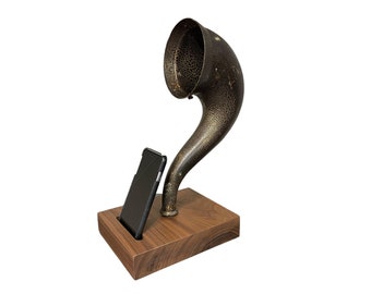 Acoustic Speaker, iPhone Speaker, Gramophone Speaker, Wireless Speaker, iPhone Amplifier, Phone Speaker, iPhone Stand, iPhone Dock, 12192305