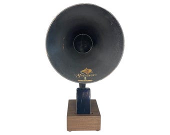 Antique Gramophone Phone Speaker, Acoustic Magnavox Phone Amplifier