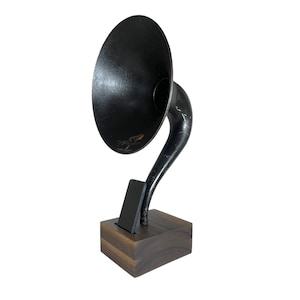 Antique Gramophone Phone Speaker, Acoustic Magnavox Phone Amplifier