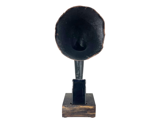 Antique Gramophone Phone Speaker, Acoustic Phone Amplifier