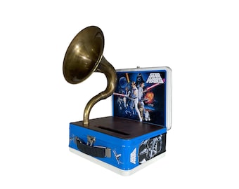 Amplificador de teléfono LunchBox de Star Wars (2008), altavoz acústico para iPhone, altavoz LunchBox S13