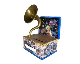1982 The Dark Crystal LunchBox Phone Amplifier, Acoustic iPhone Speaker, Lunch Box Speaker S11