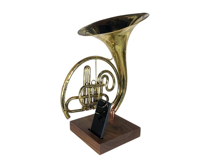 French Horn Phone Amplifier, Acoustic iPhone Speaker