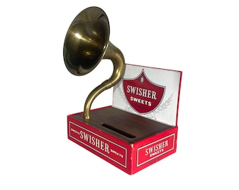 Swisher Sweets Cigar Box Phone Amplifier, Acoustic iPhone Speaker S14