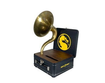 Amplificador de teléfono LunchBox de Mortal Kombat II (1994), altavoz acústico para iPhone, altavoz LunchBox S3