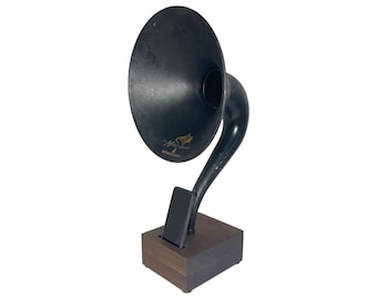 Antique Gramophone Phone Speaker, Acoustic Magnavox Phone Amplifier