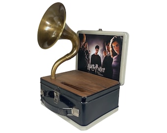 2007 Harry Potter LunchBox Phone Amplifier, Acoustic iPhone Speaker, Lunch Box Speaker S22