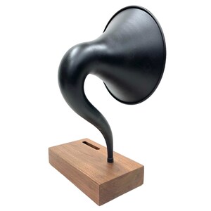 Reproduction Gramophone Speaker, Acoustic Speaker, iPhone Speaker, iPhone Amplifier, iPhone Stand, iPhone Dock image 5