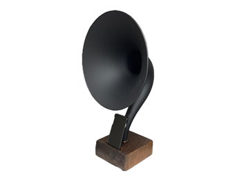 Reproduction Gramophone Speaker, Acoustic Speaker, iPhone Speaker, iPhone Amplifier, iPhone Stand, iPhone Dock