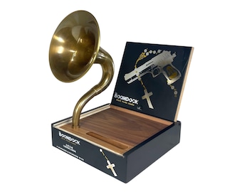 The Boondock Cigar Box Phone Amplifier, Acoustic iPhone Speaker S16