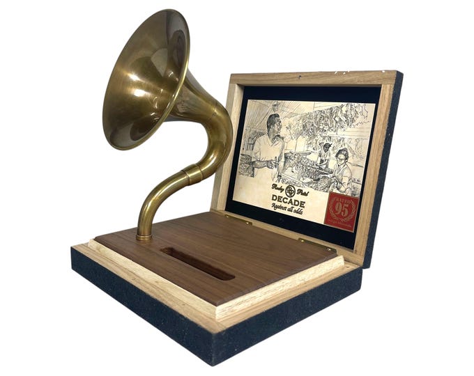 Rocky Patel Cigar Box Phone Amplifier, Acoustic iPhone Speaker S13
