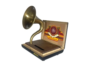 Black Warrior Cigar Box Phone Amplifier, Acoustic iPhone Speaker S2