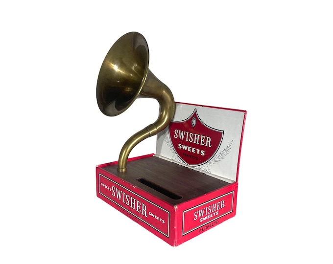 Swisher Sweets Cigar Box Phone Amplifier, Acoustic iPhone Speaker S1